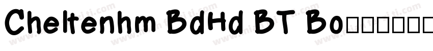 Cheltenhm BdHd BT Bo字体转换